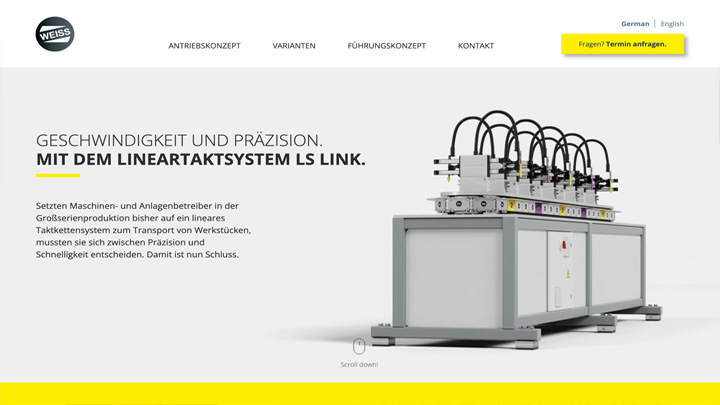 LS LINK LINEARTAKTSYSTEM
